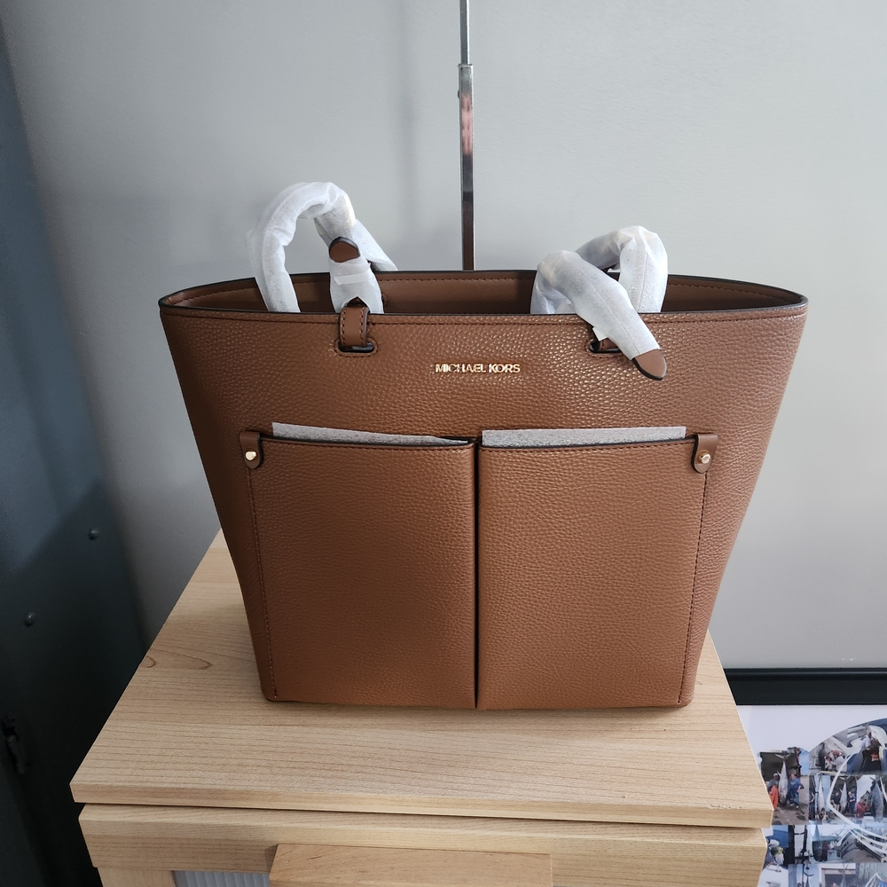 Michael Kors Tan Leather Tote